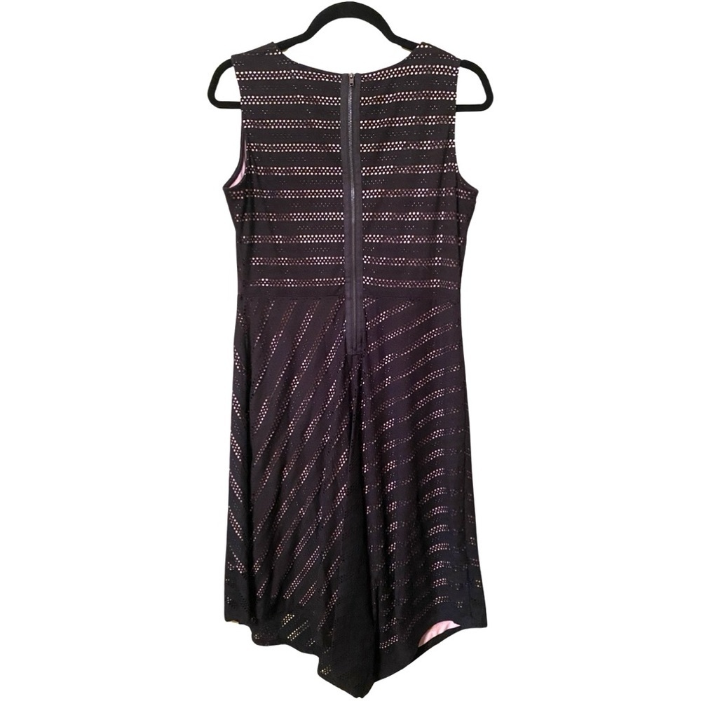 Motherhood Maternity Dress Small Black Lined Sleeveless - Picture 6 of 10